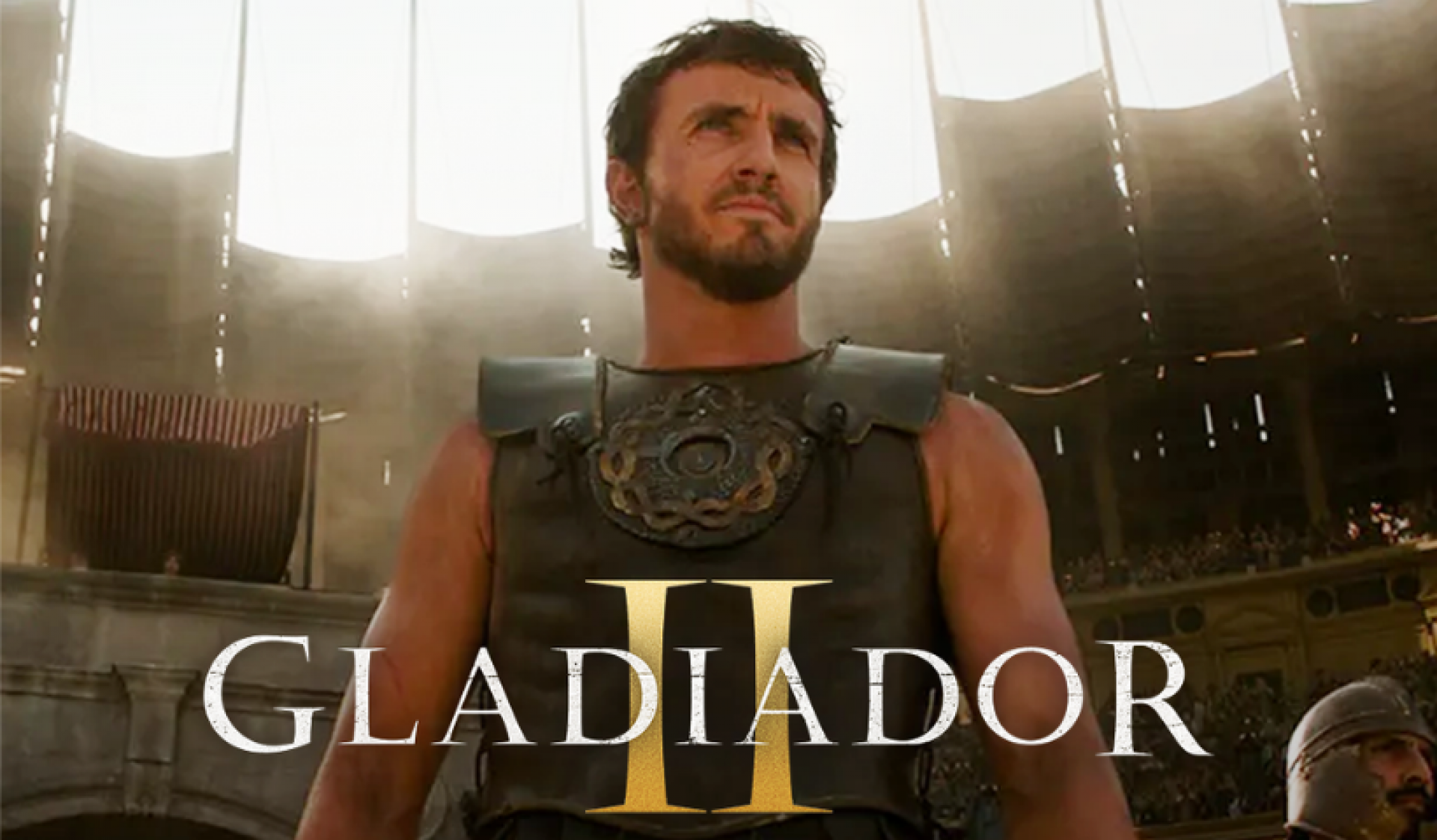 'Gladiador 2', com Paul Mescal, estreia nas telonas do Cinemark